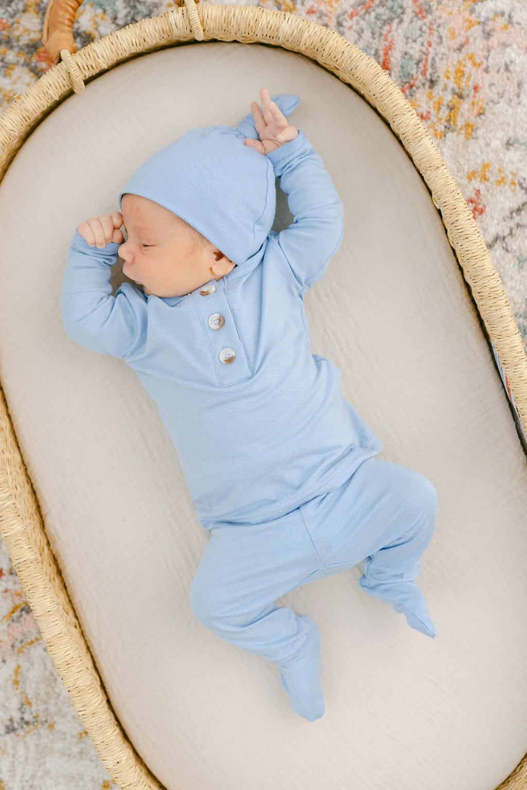 Baby Boy Outfits, Newborn Outfits for Boys, Blue Baby Outfit - Baby Blue in - Onesies photo