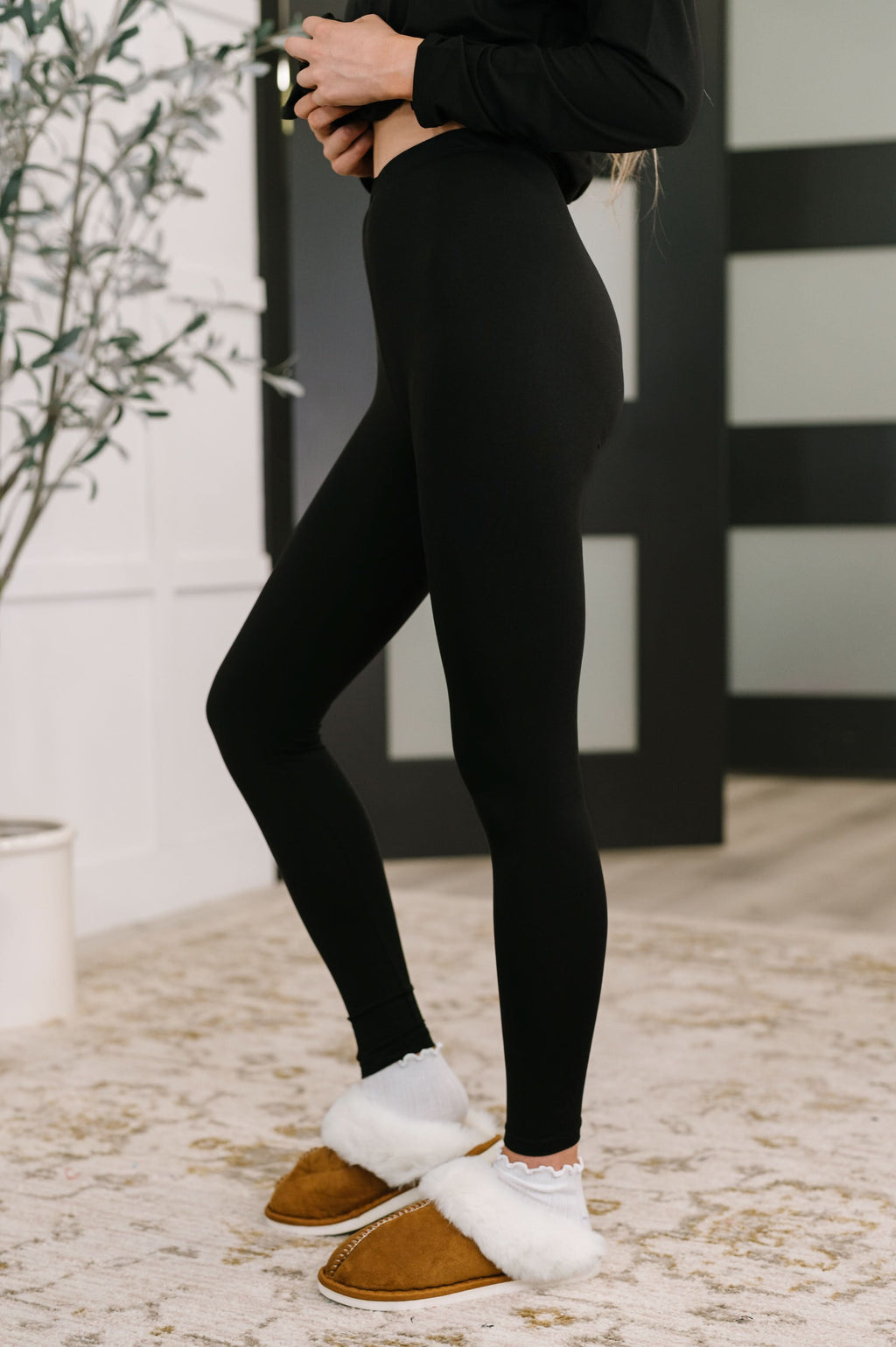 Zenana Next to Nothing Top and Bottom Set in Black in - Womens photo