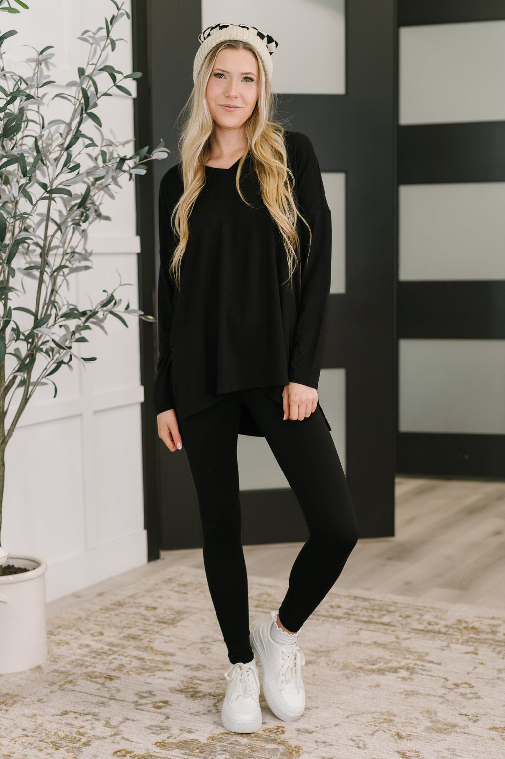 Next to Nothing Top and Bottom Set in Black in 3XL - Womens photo