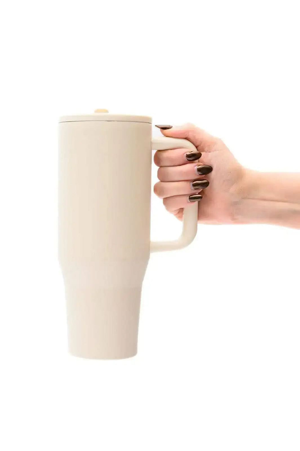 No Spill 40oz Tumbler in Off White in - Home photo