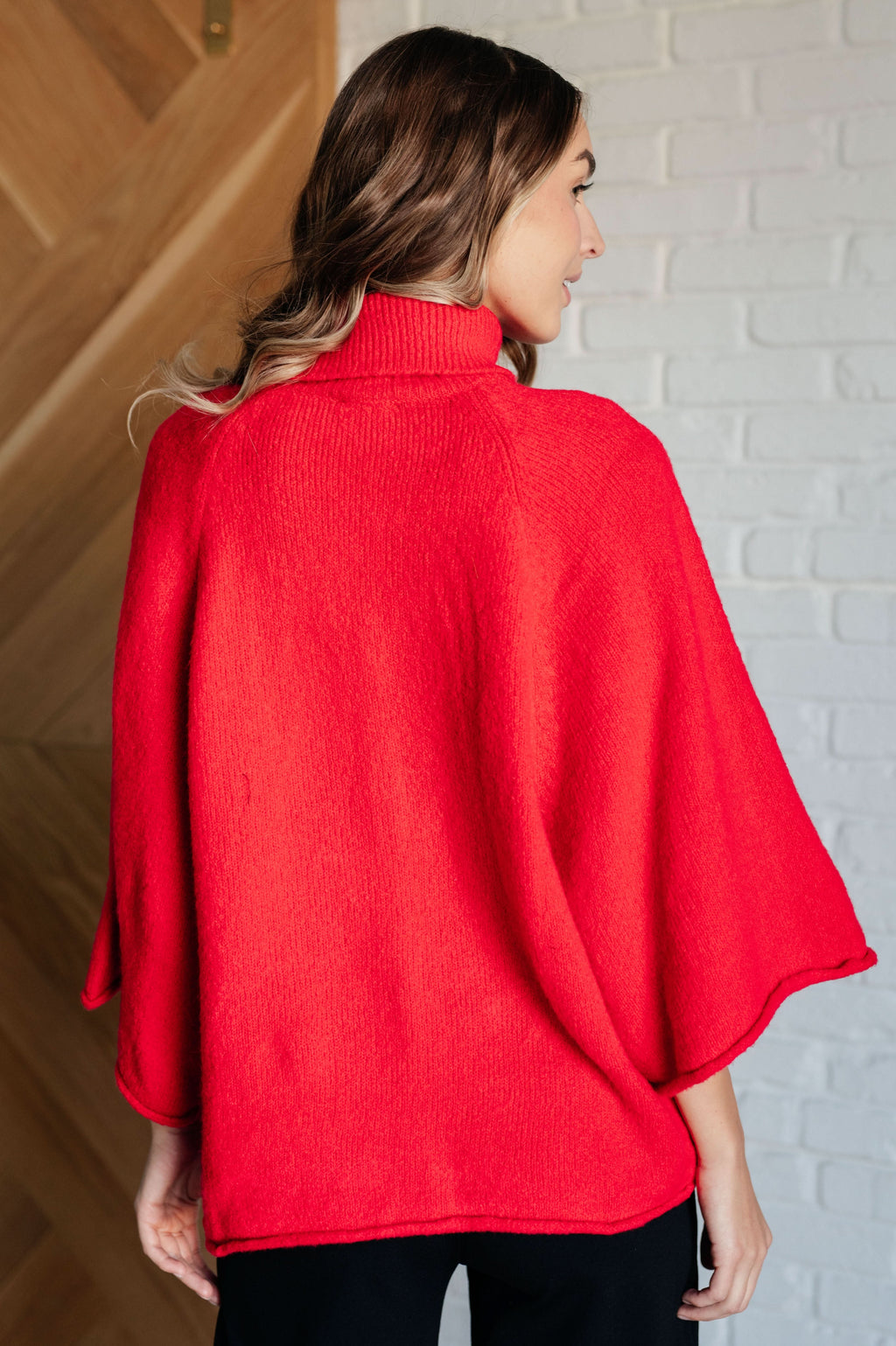 Not Too Desperate Turtleneck Sweater in - Tops photo