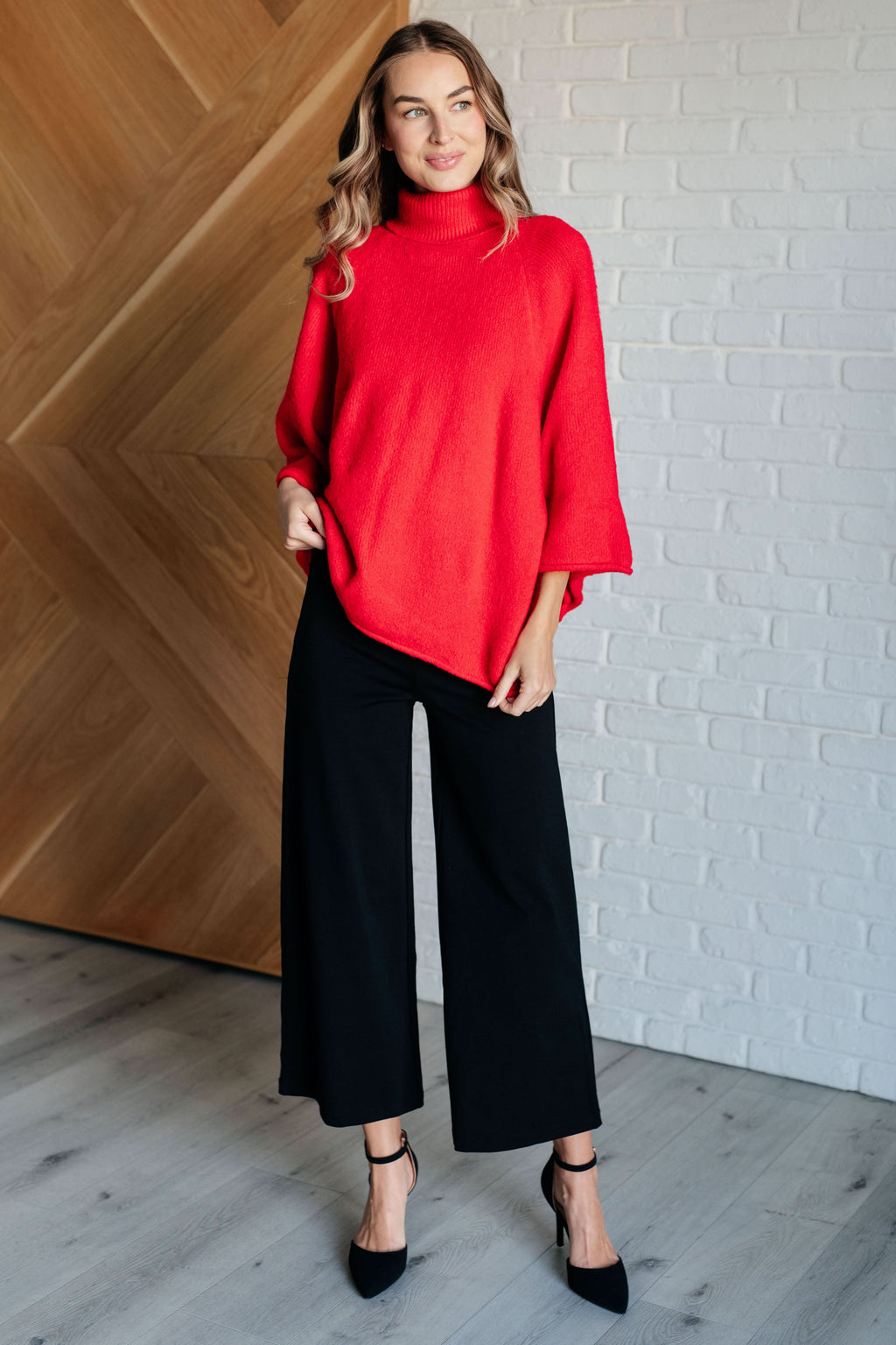Not Too Desperate Turtleneck Sweater in - Tops photo