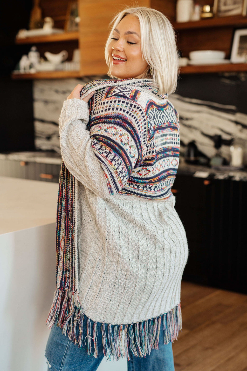Oh So Lucky Fringe Cardigan - SwagglyLife Home & Fashion