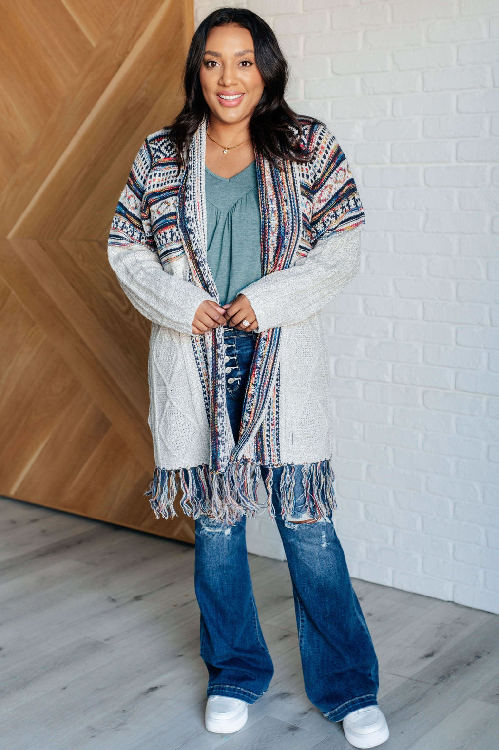 Oh So Lucky Fringe Cardigan - SwagglyLife Home & Fashion