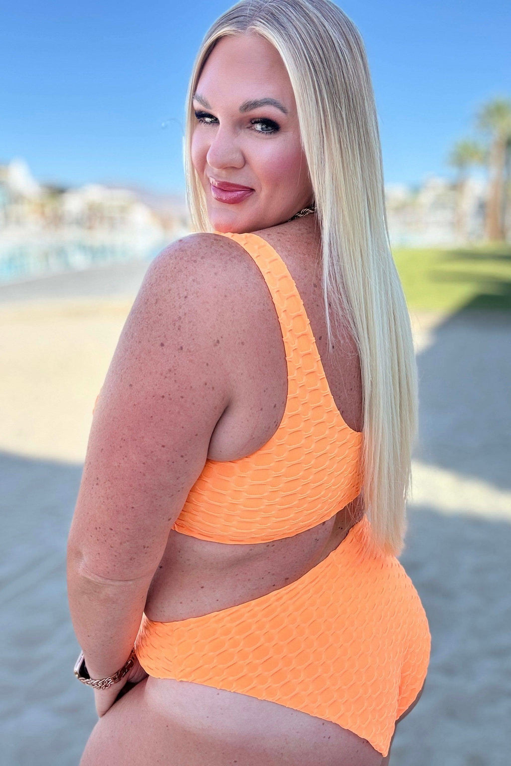 Oh So Orange Swim Top in - Swimwear photo