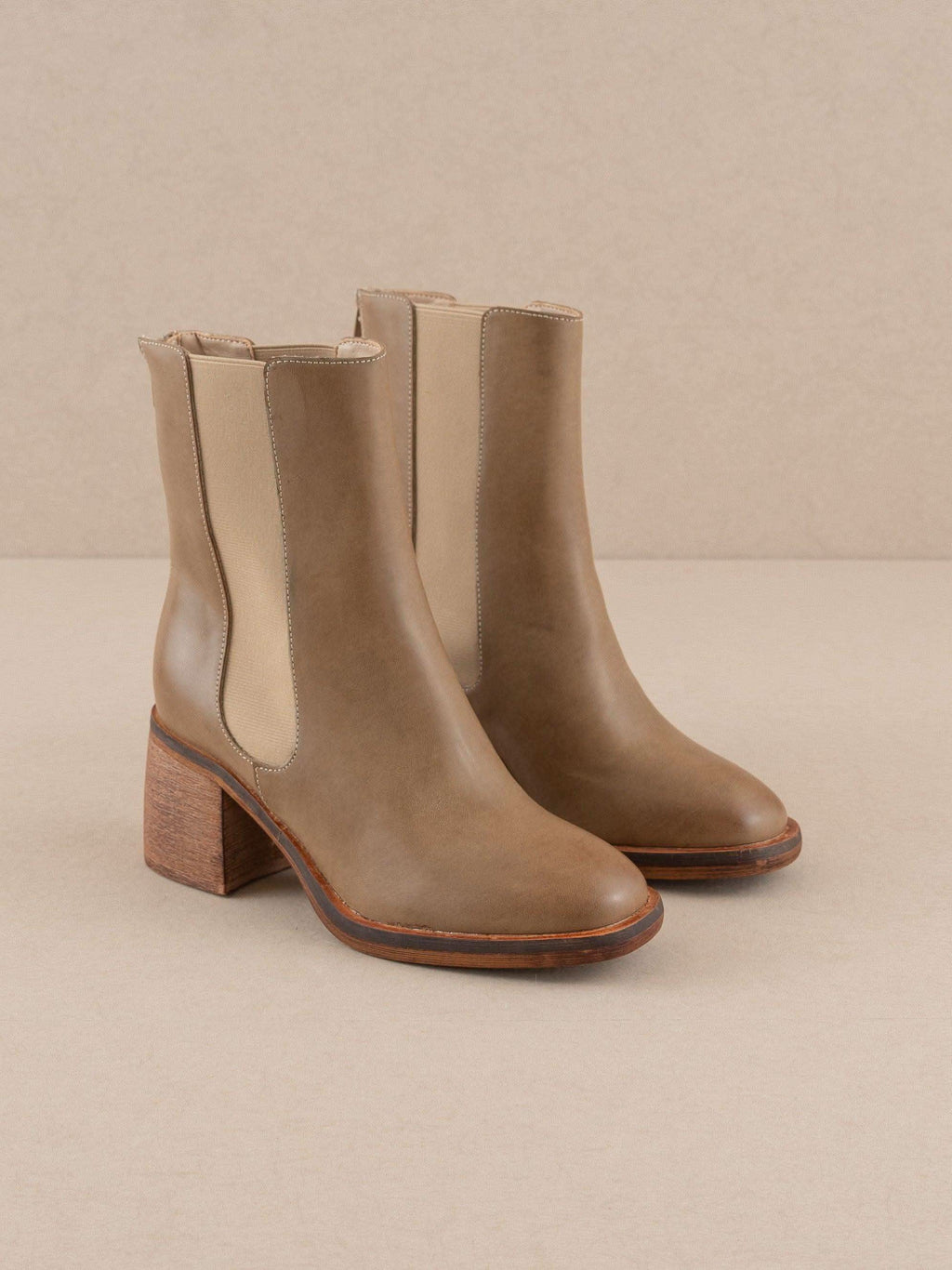 The Olivia | Dune Chelsea Heel Boots in - BOOTS & BOOTIES photo