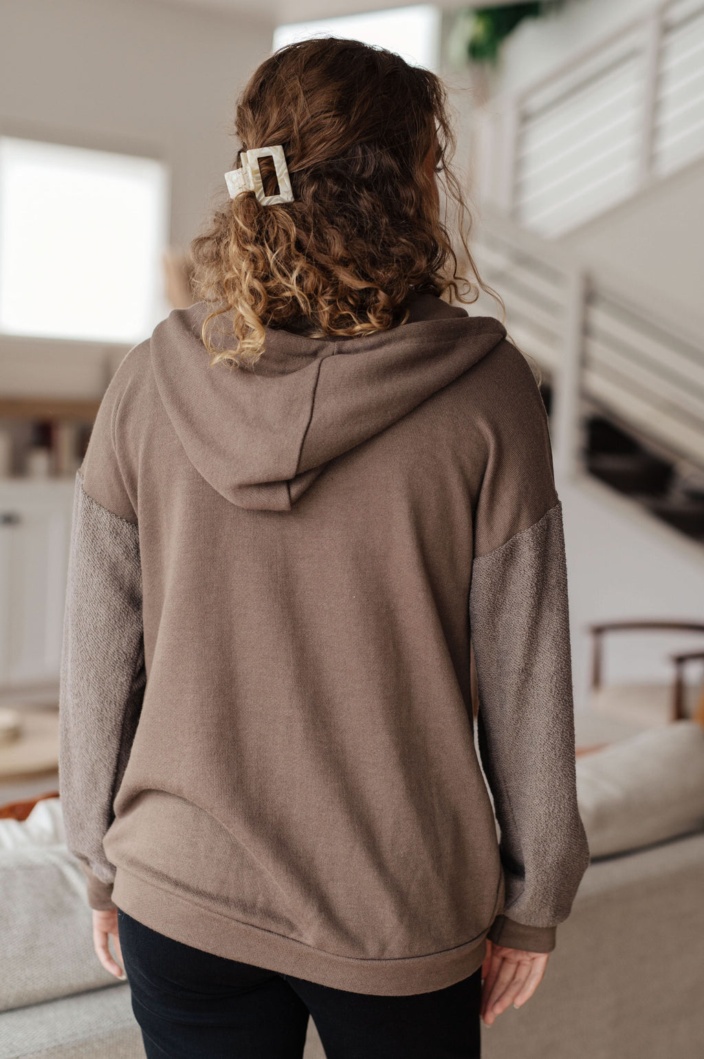 On And On Zip Up Hoodie in - Tops photo