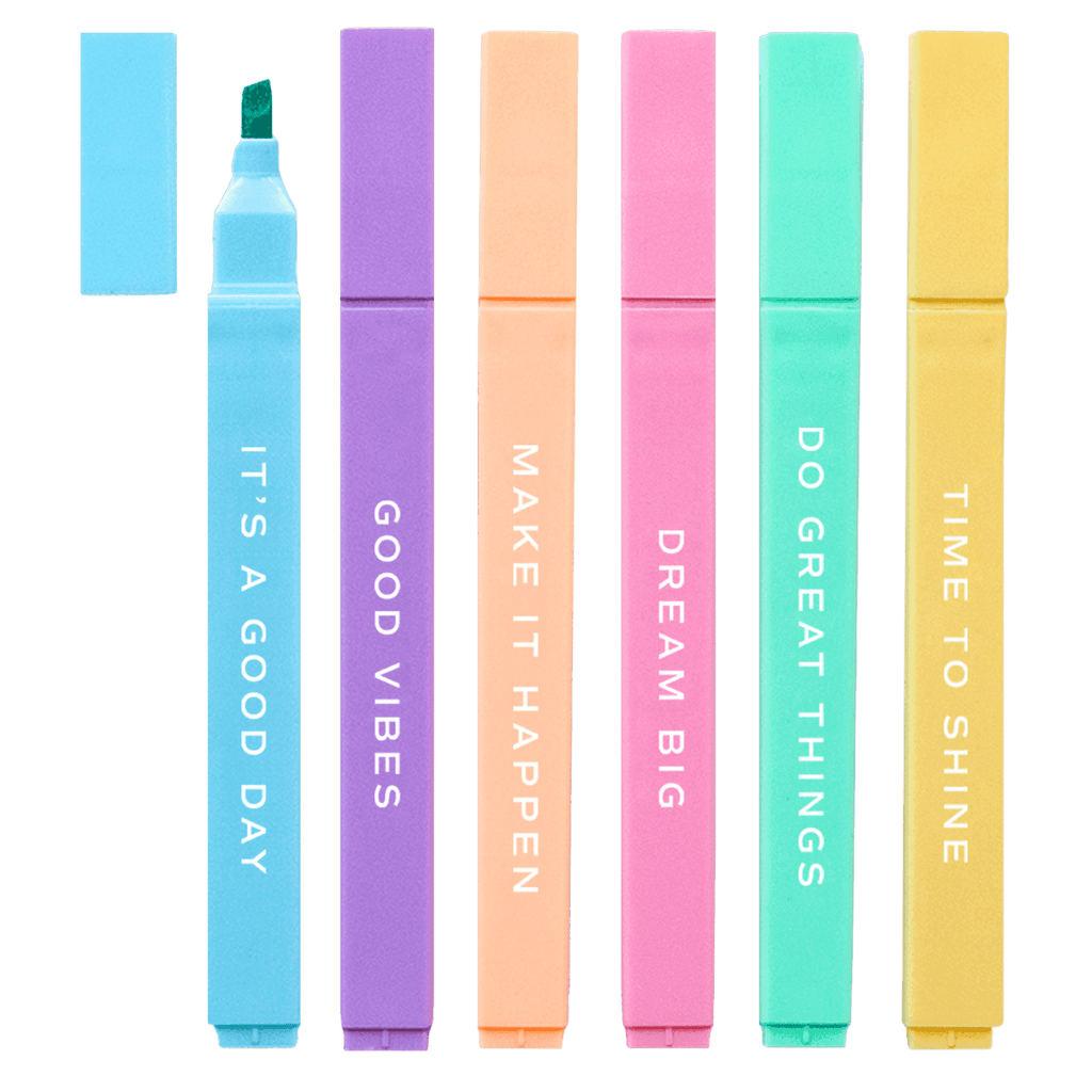 Sweet Water Decor Do Great Things Highlighters Set in - Highlighters photo