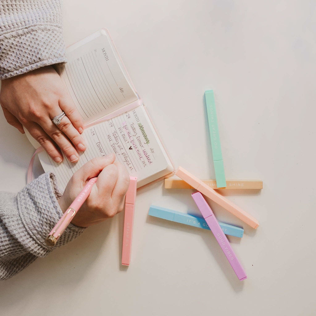 Sweet Water Decor Do Great Things Highlighters Set in - Highlighters photo