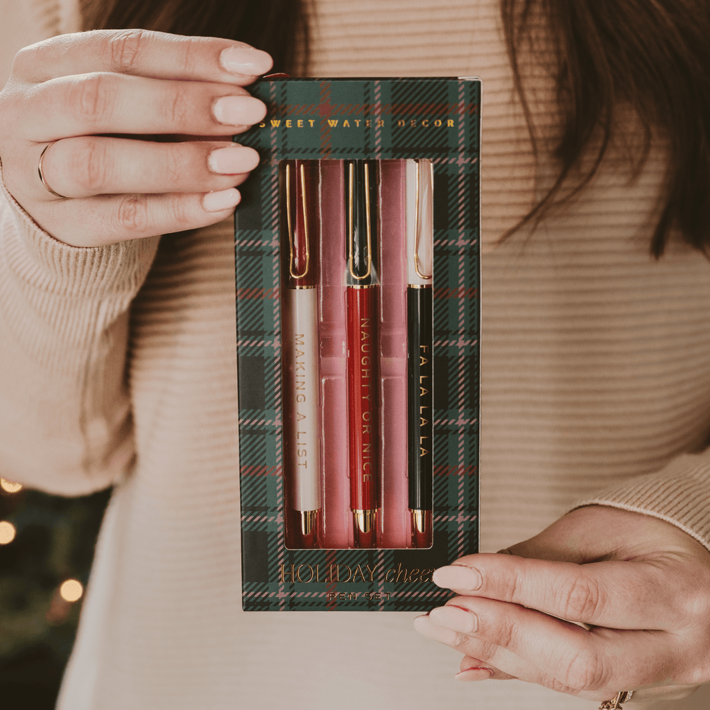 Holiday Cheer Pen Set - SwagglyLife Home & Fashion