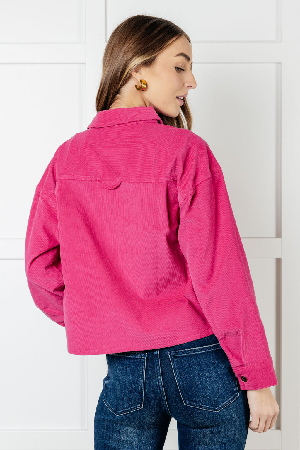 Perfect Pop of Pink Jacket in - Layers photo