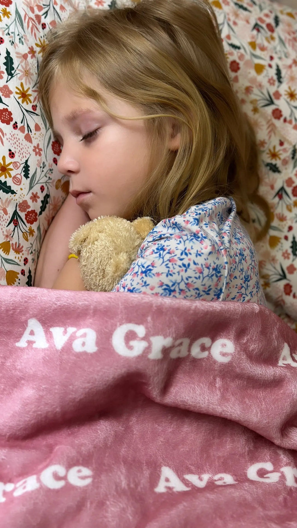 Personalized Baby Blanket, Toddler Blanket, Throw Blanket in - Baby Blanket photo