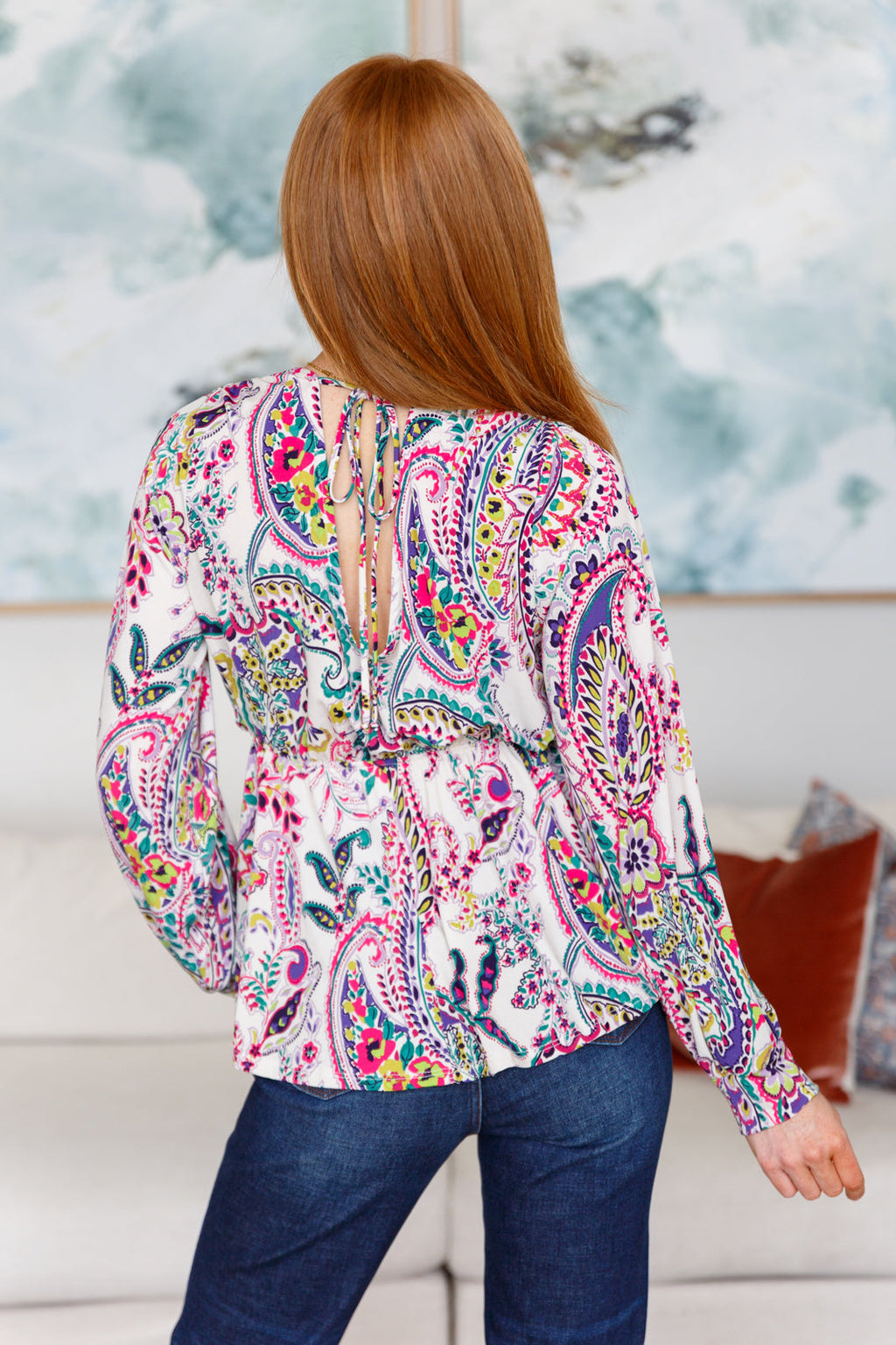 Pick a Color Peplum Blouse in - Tops photo