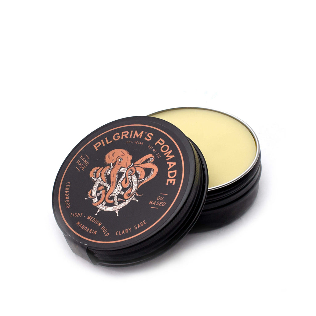 Pilgrim's® Vegan Pomade (Mandarin and Clary Sage) - SwagglyLife Home & Fashion