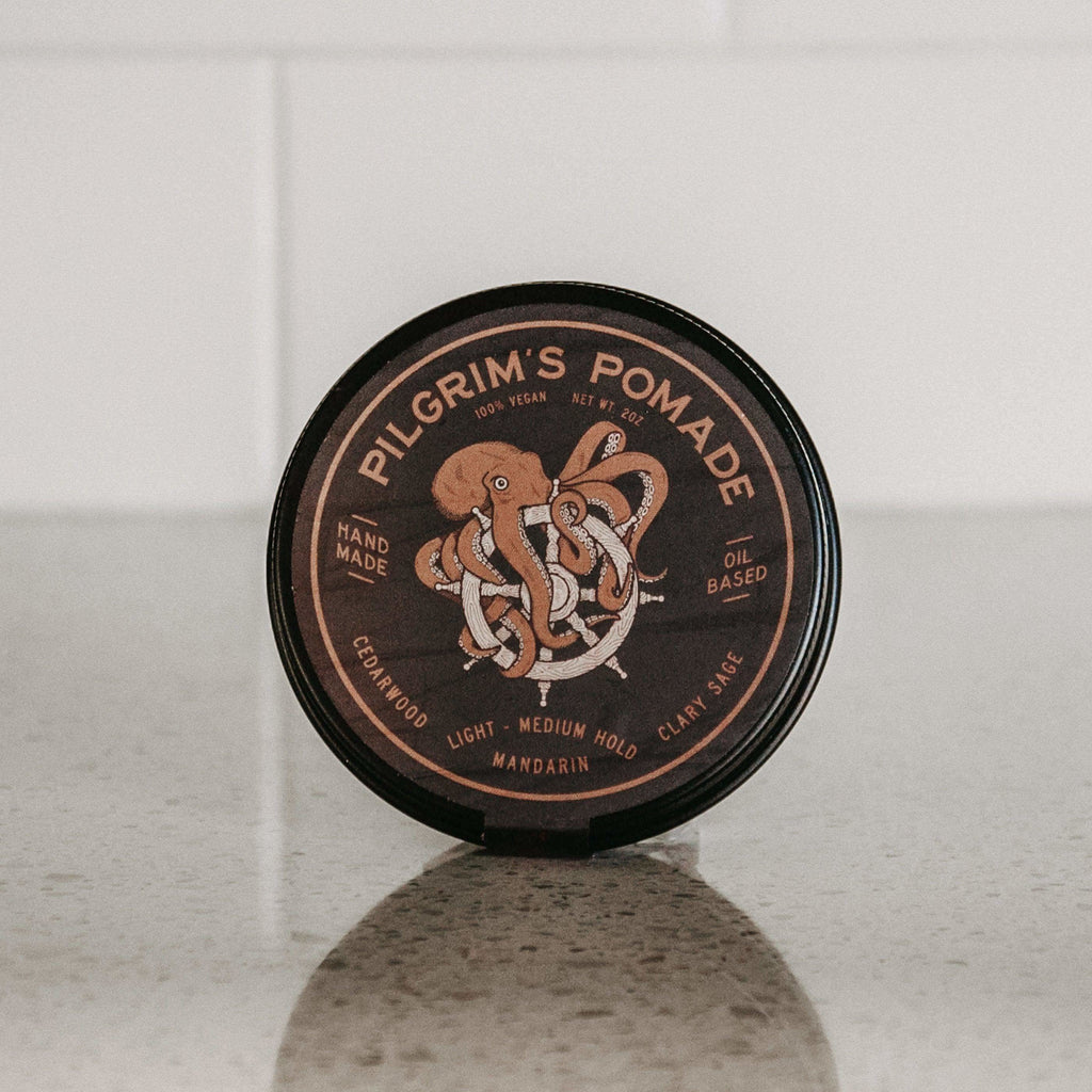 Pilgrim's® Vegan Pomade (Mandarin and Clary Sage) - SwagglyLife Home & Fashion