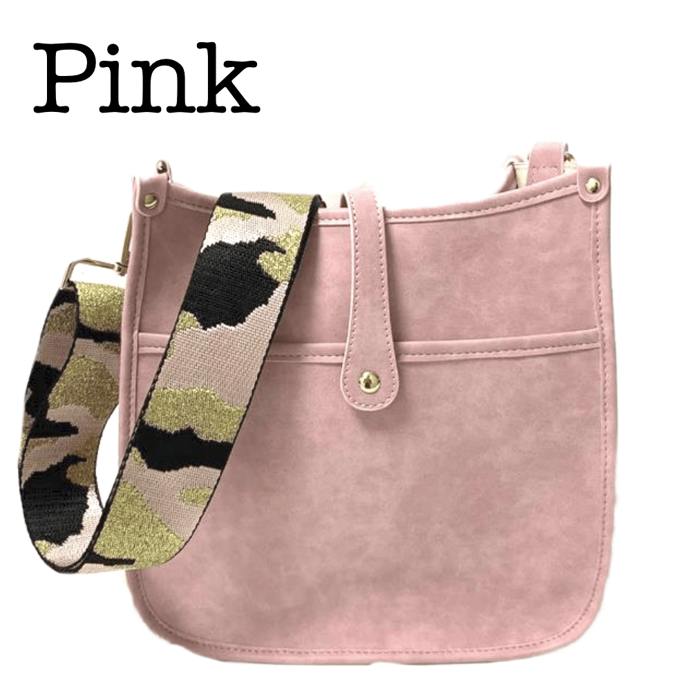 Emmy Courier | Choose Your Strap in Pink - Bags photo