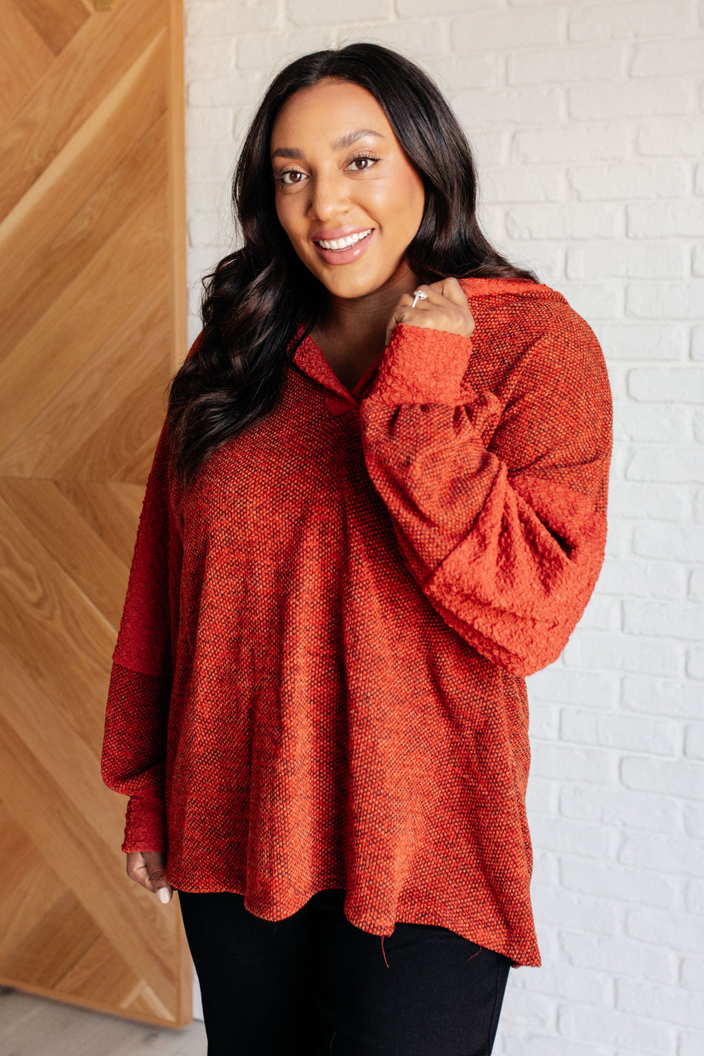 Planning Ahead Color Block Hoodie in - Tops photo