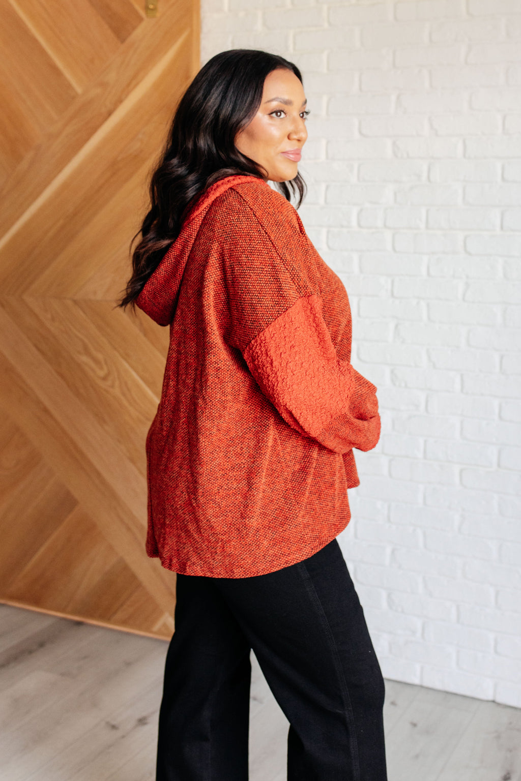 Planning Ahead Color Block Hoodie in - Tops photo