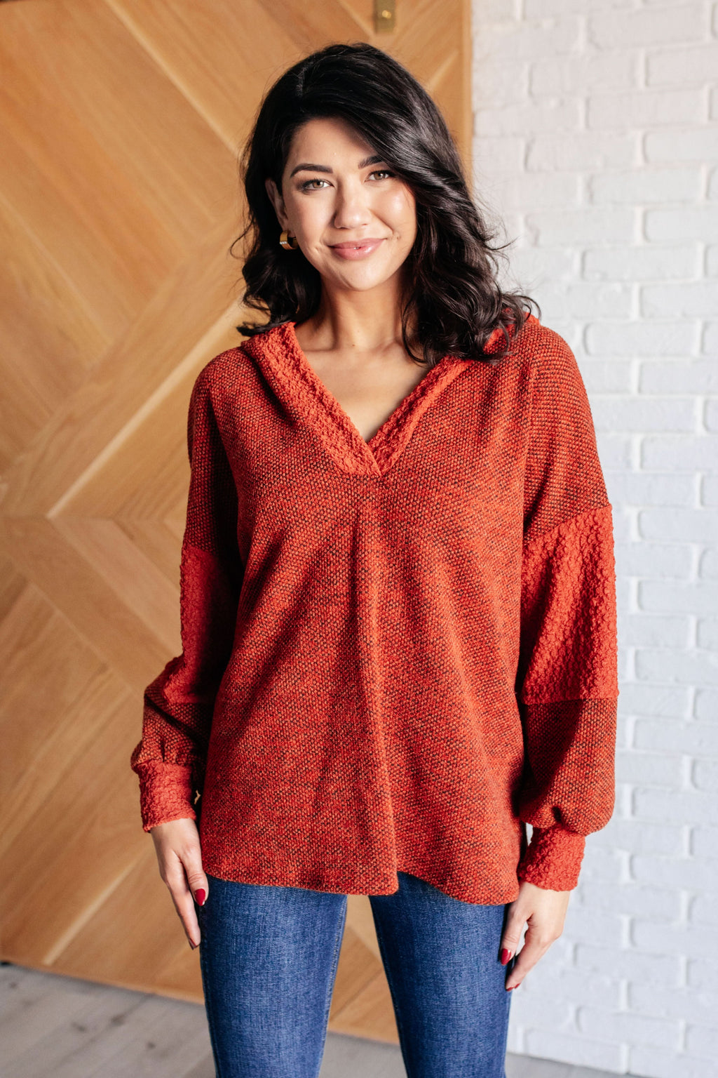 Planning Ahead Color Block Hoodie in - Tops photo