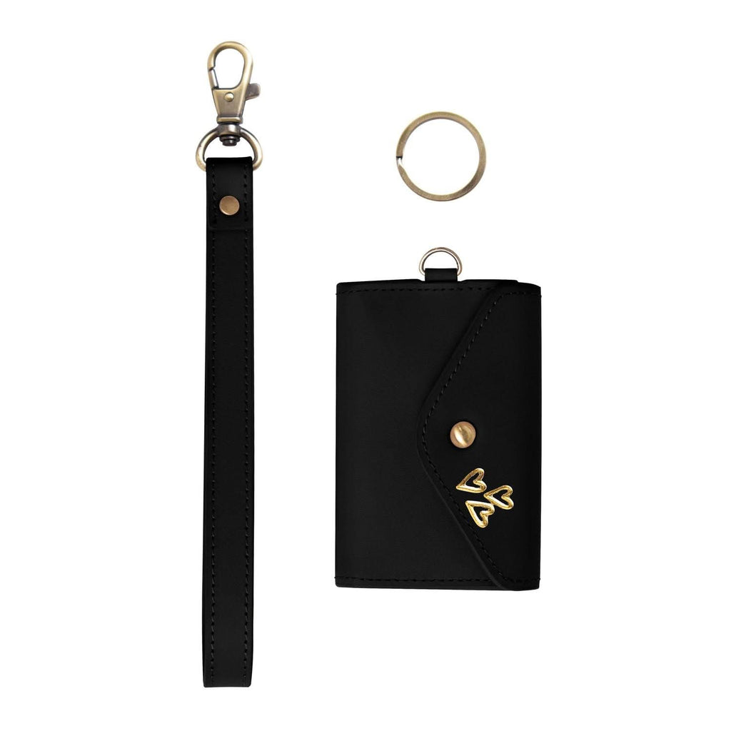 The Poppy in Jet Black | Hearts - Wallets photo