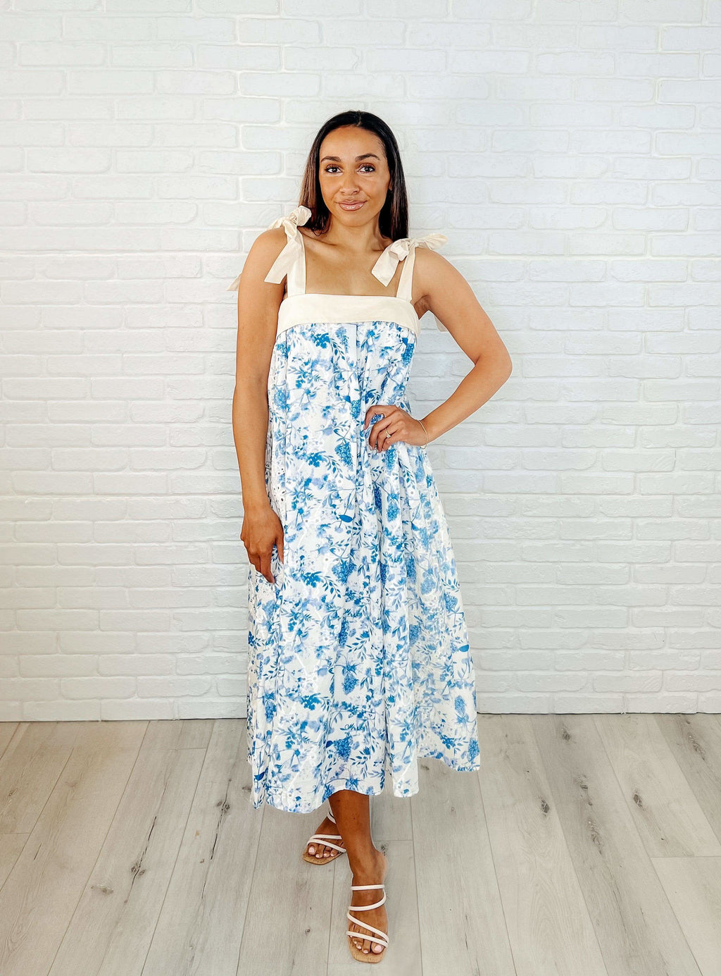 Prepare the Yacht Square Neck Dress - SwagglyLife Home & Fashion