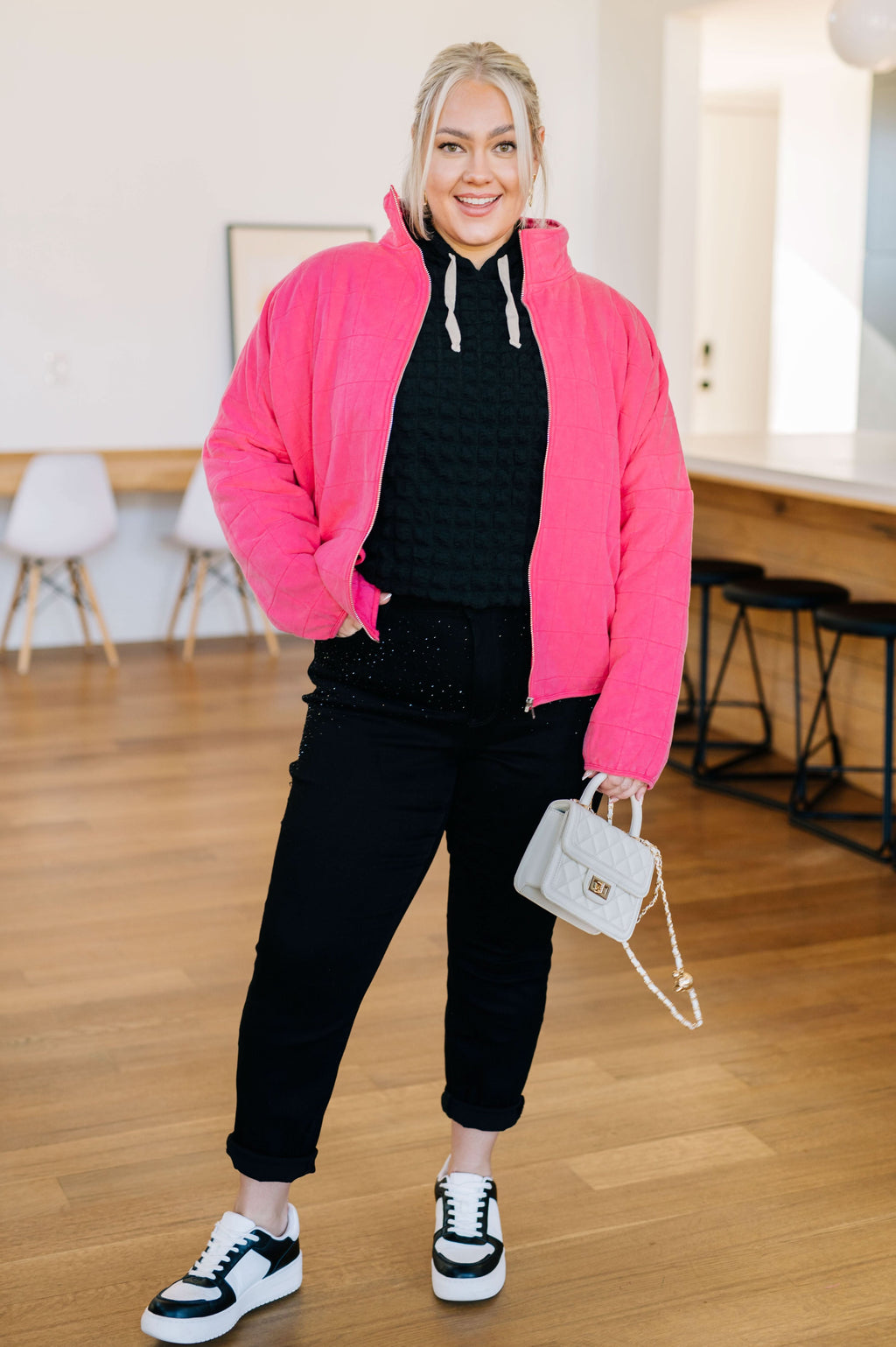 Quilted and Covered Quilted Jacket in - Layers photo