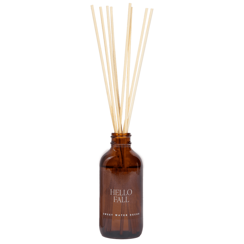 Hello Fall Amber Reed Diffuser - SwagglyLife Home & Fashion