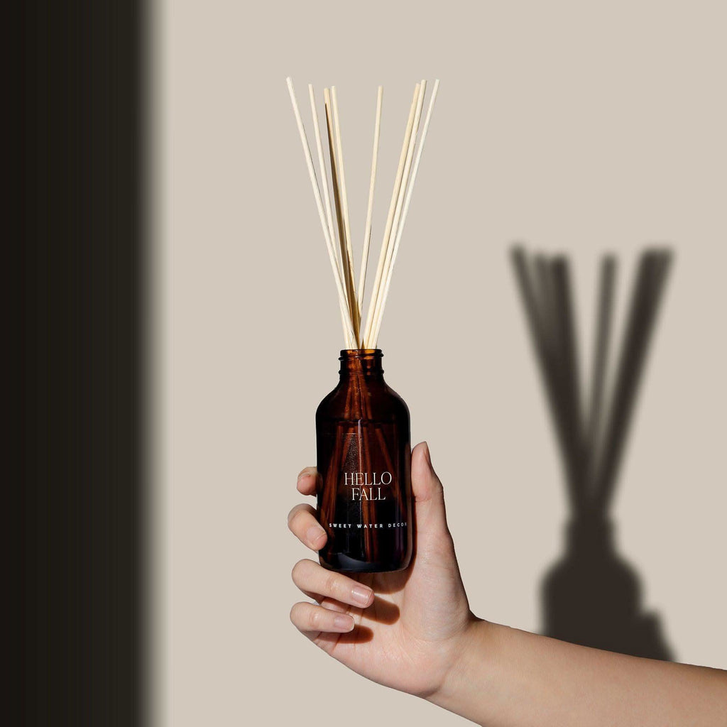 Hello Fall Amber Reed Diffuser - SwagglyLife Home & Fashion