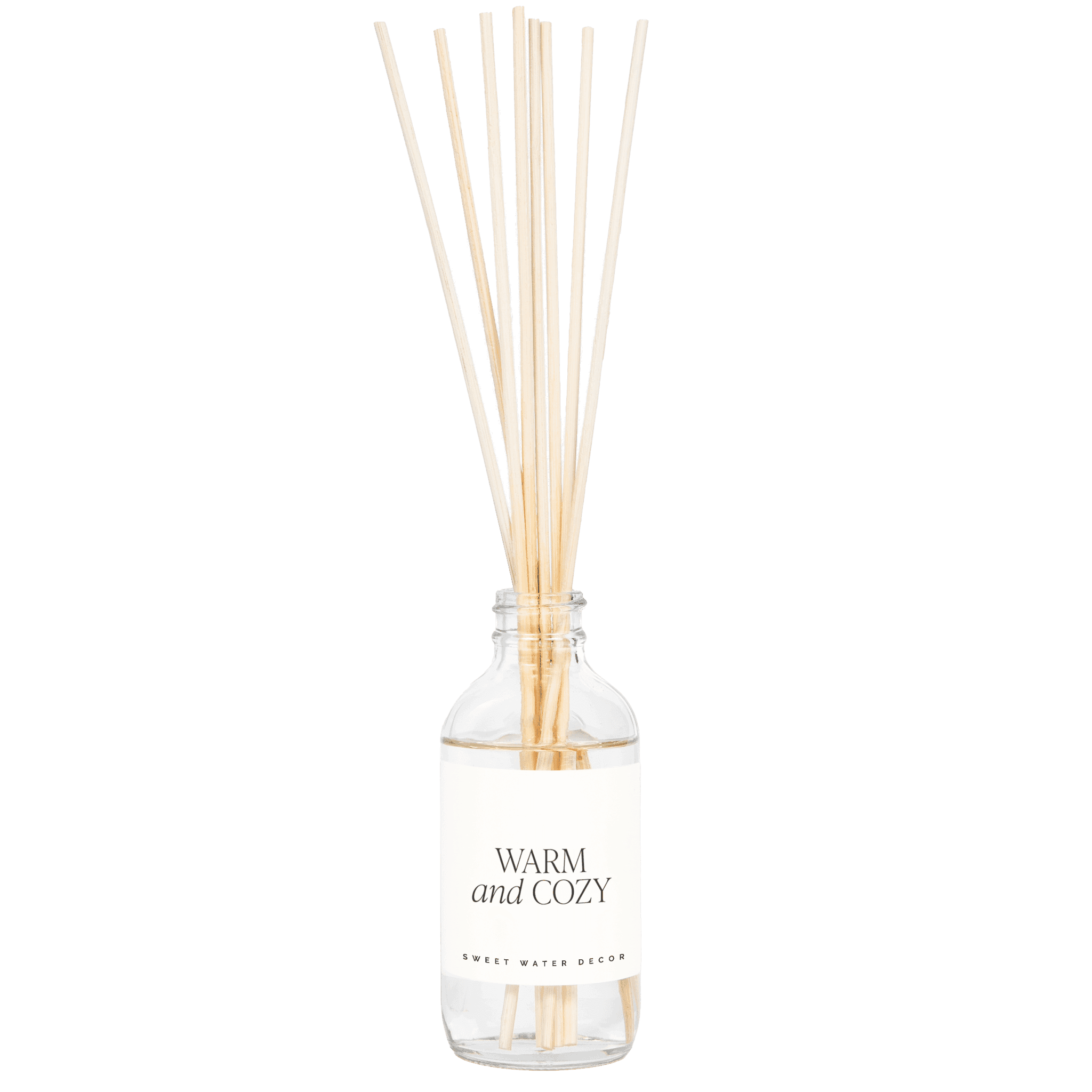Warm and Cozy Clear Reed Diffuser - SwagglyLife Home & Fashion Warm and Cozy Clear Reed Diffuser - SwagglyLife Home & Fashion