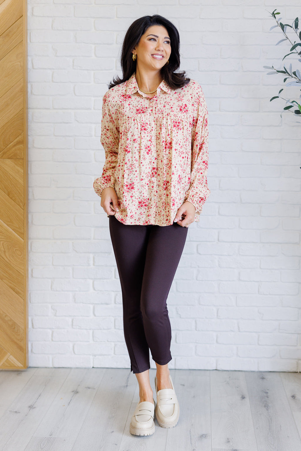 Reap What You Sow Button Down in - Blouses photo