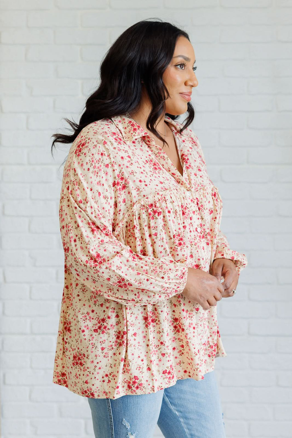 Reap What You Sow Button Down in - Blouses photo