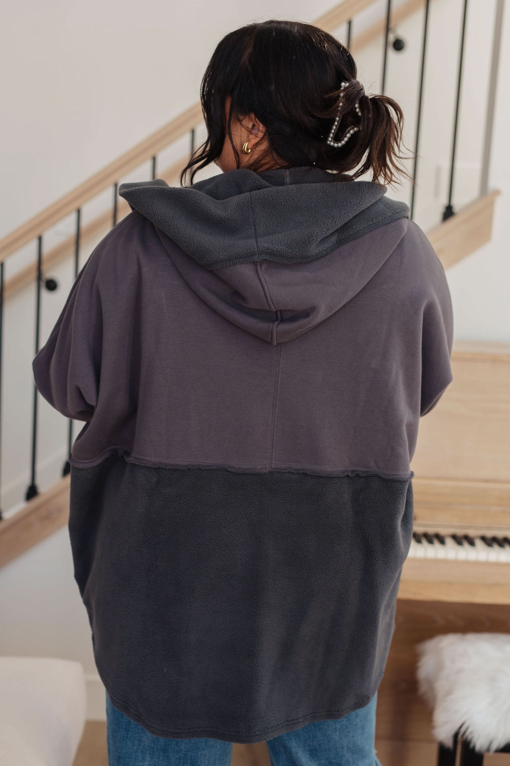 Room For Two Hooded Sweatshirt in - Layers photo