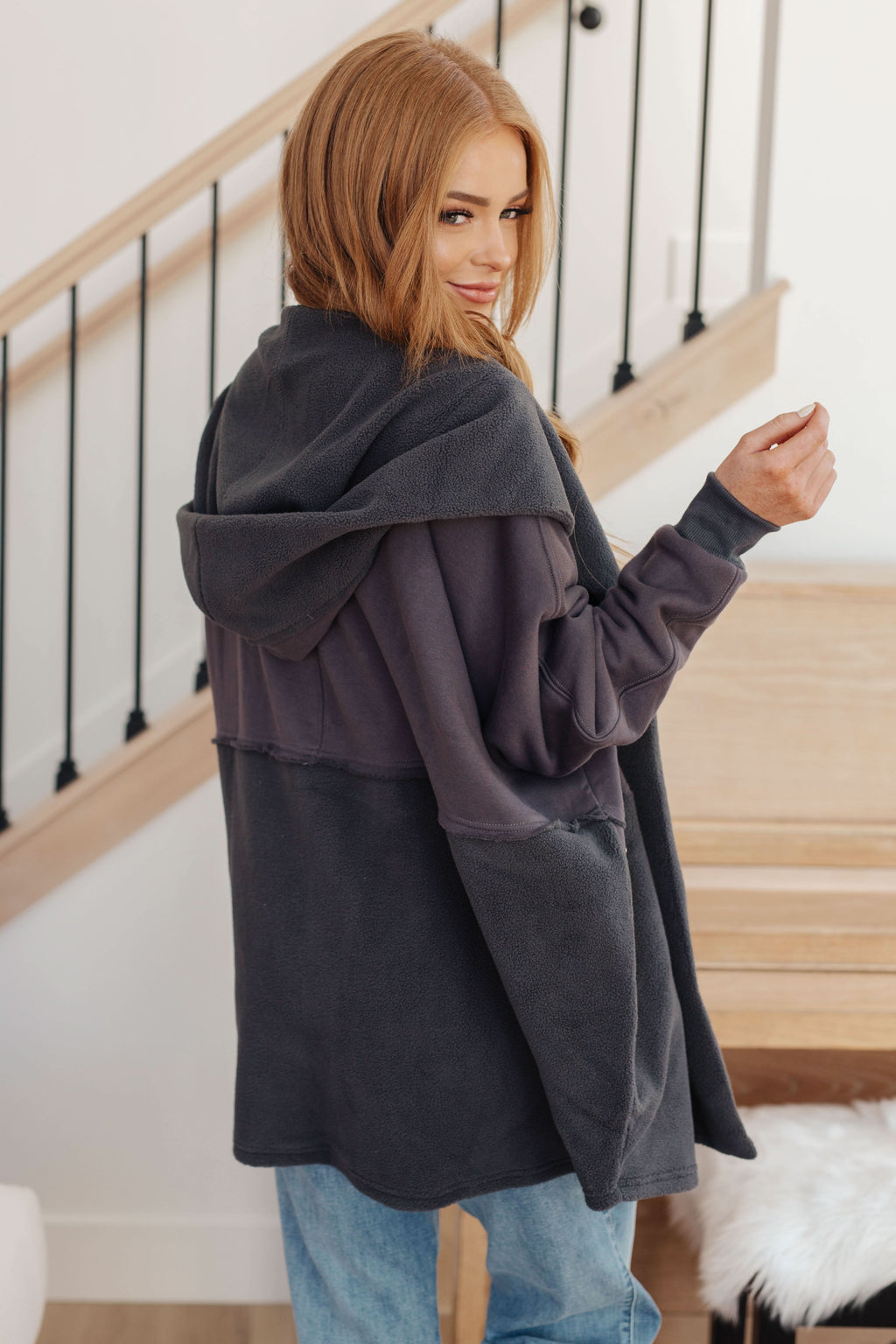 Room For Two Hooded Sweatshirt in - Layers photo