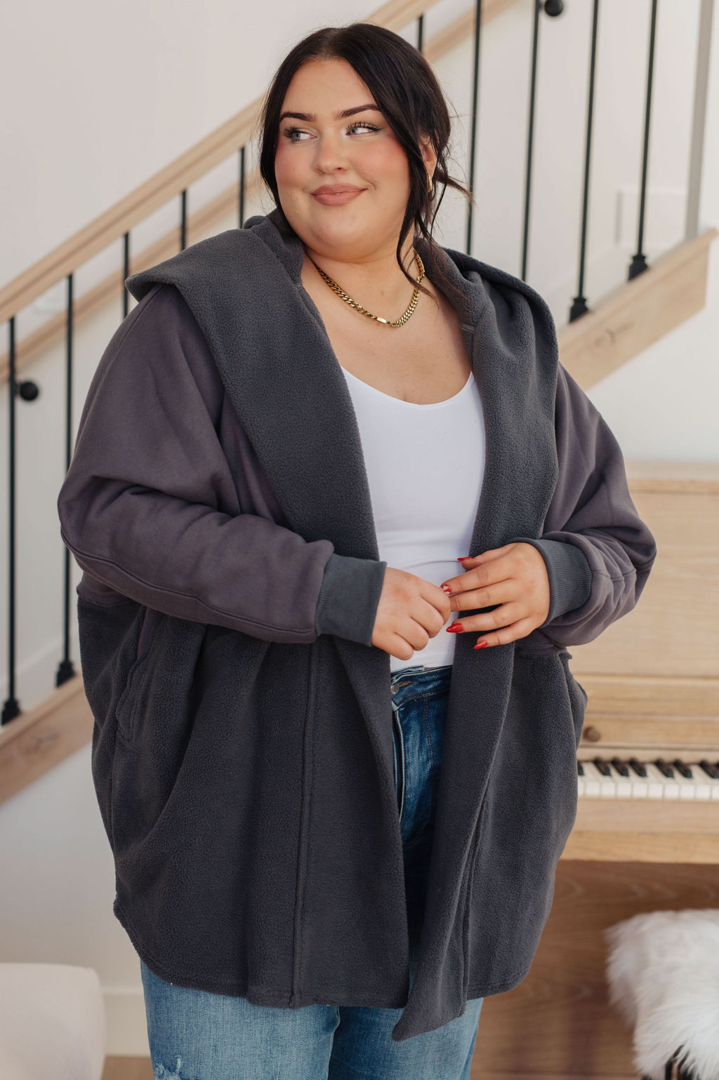 Room For Two Hooded Sweatshirt in - Layers photo