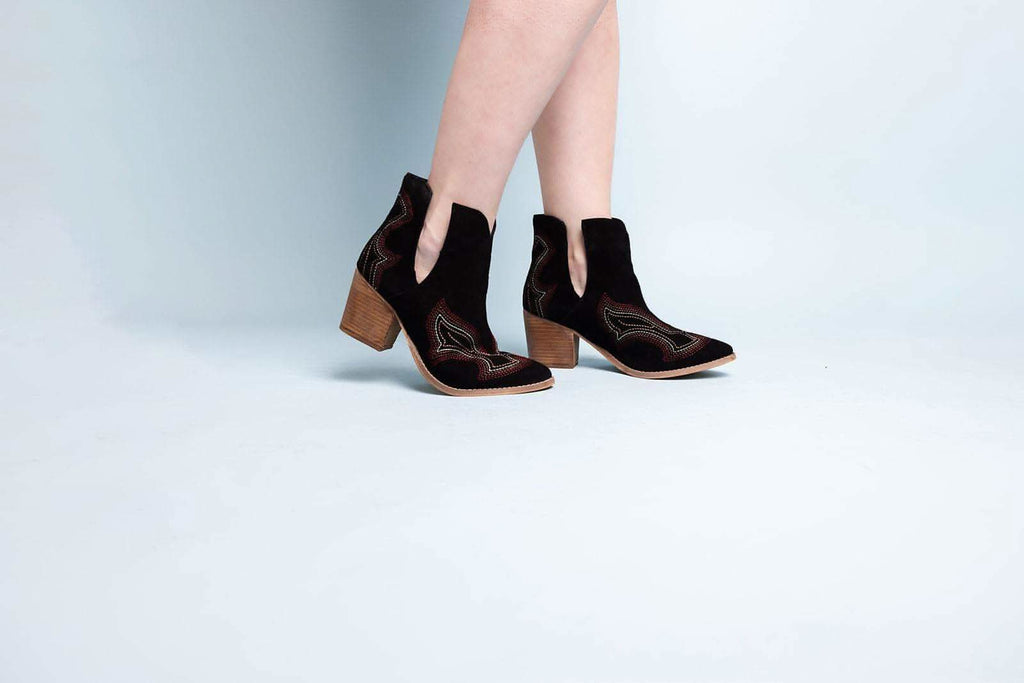 Journee Ankle Boots in Tan in - Shoes photo