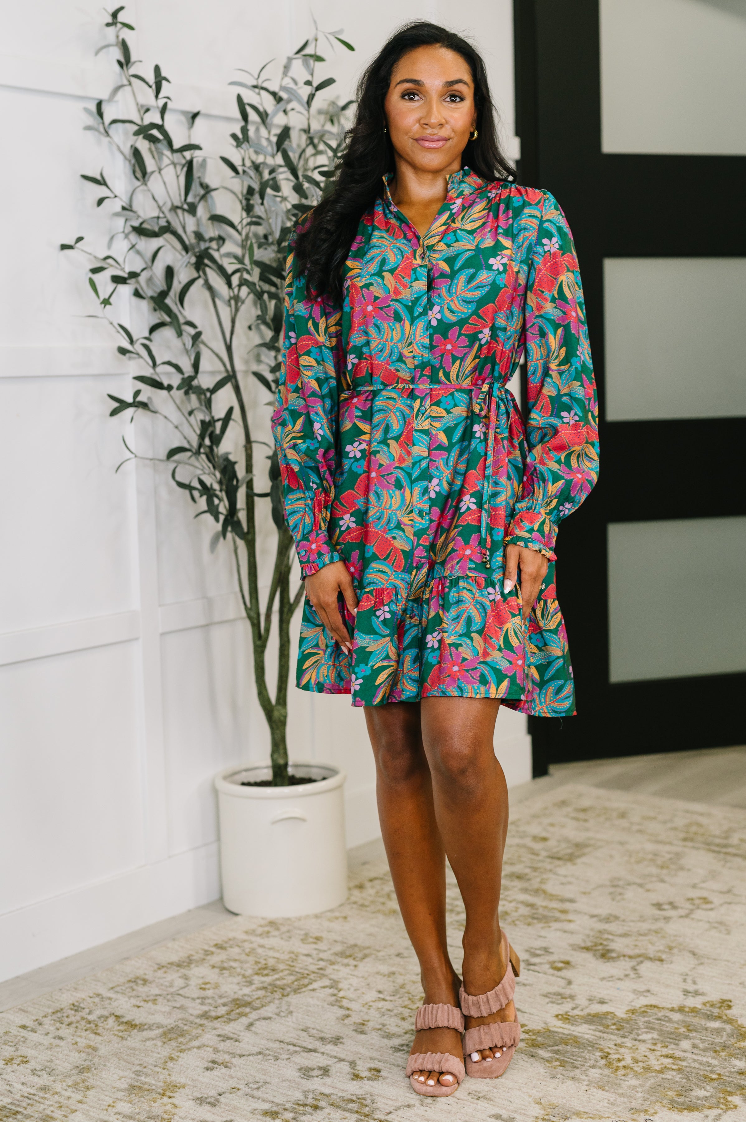 Rustic Retreat Long Sleeve Dress Rustic Retreat Long Sleeve Dress