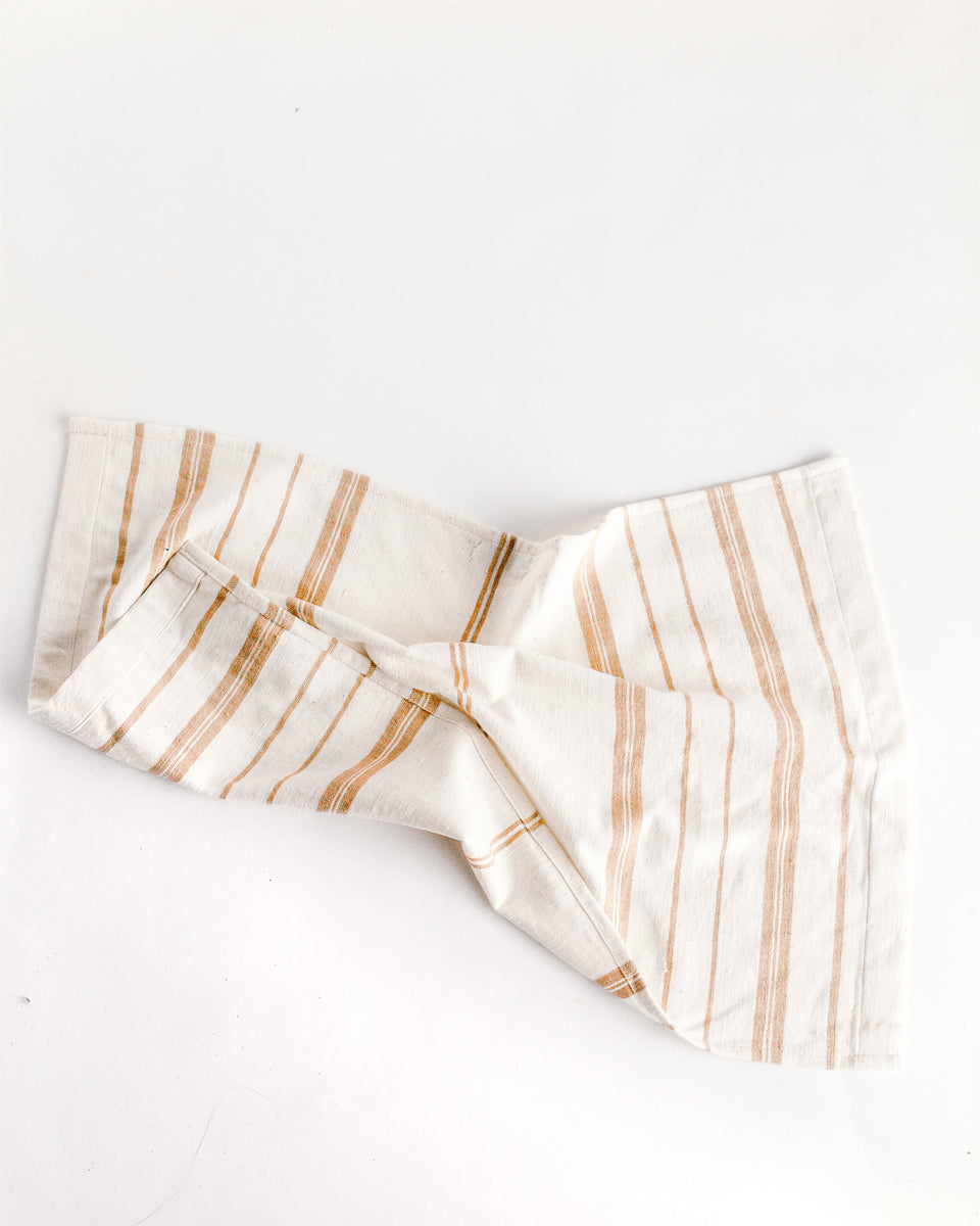 Avery Cotton Tea Towel in Beige - Kitchen Towels photo