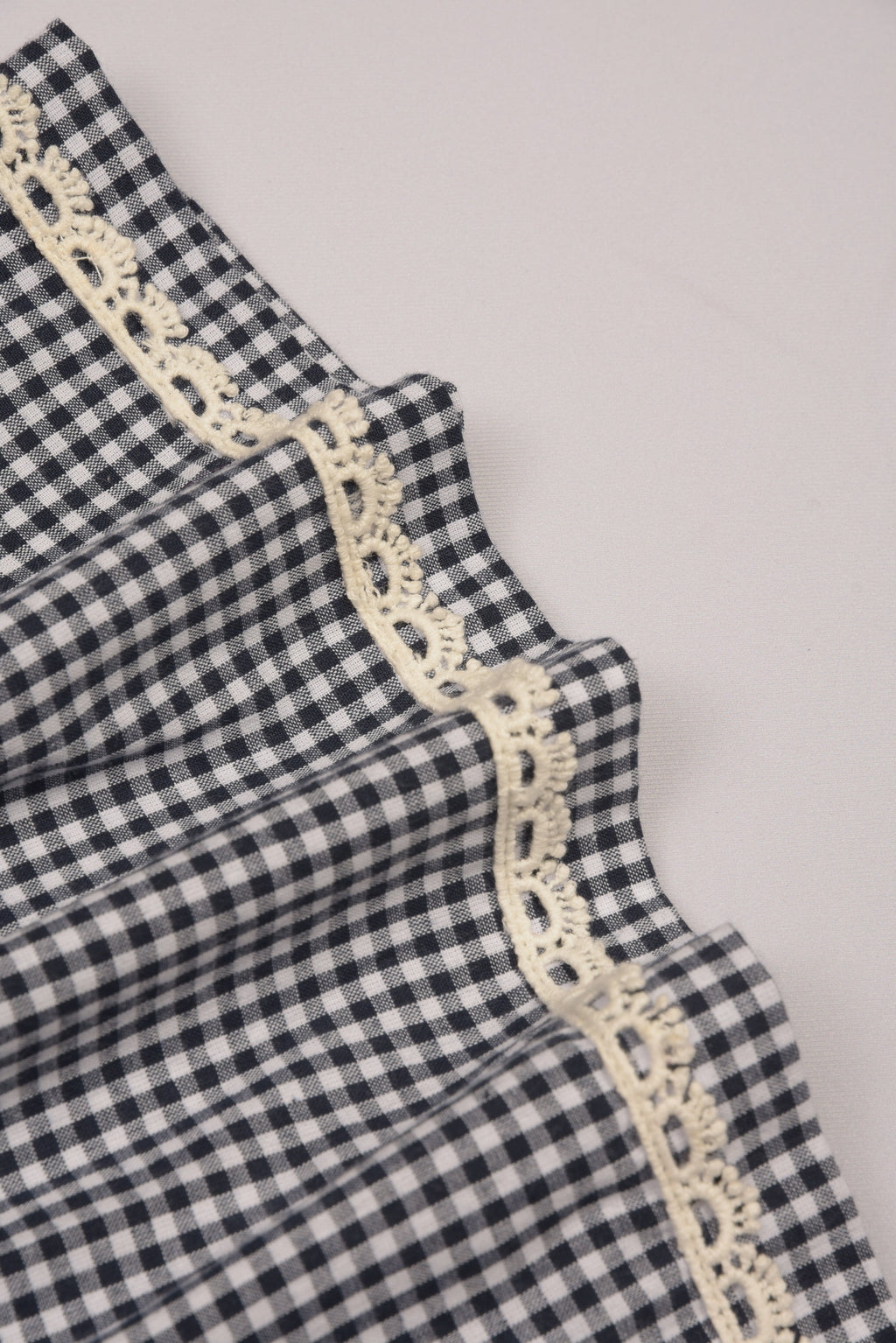 Embroidered Yoke Eith Ruffle Sleeves Dress in - Dress photo