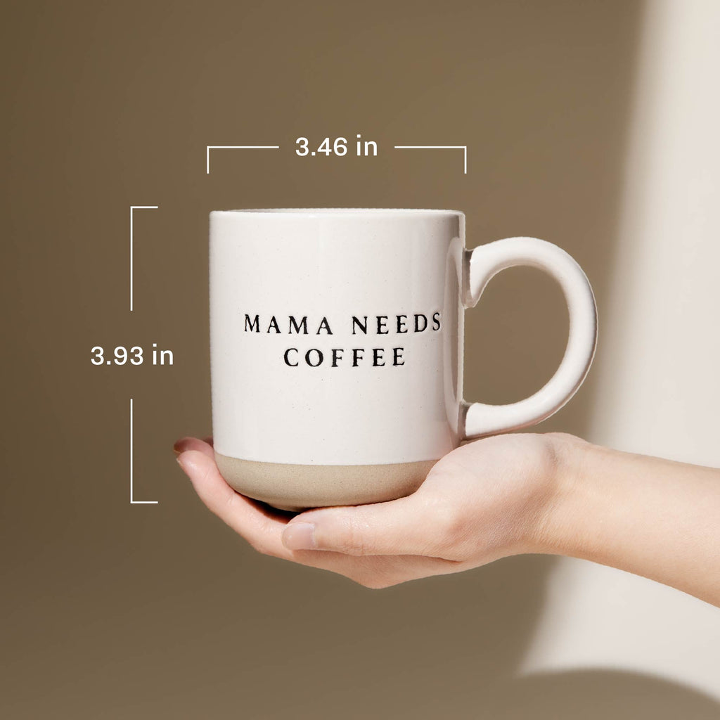 Dog Mom 14oz. Stoneware Coffee Mug in - Coffee Mugs photo