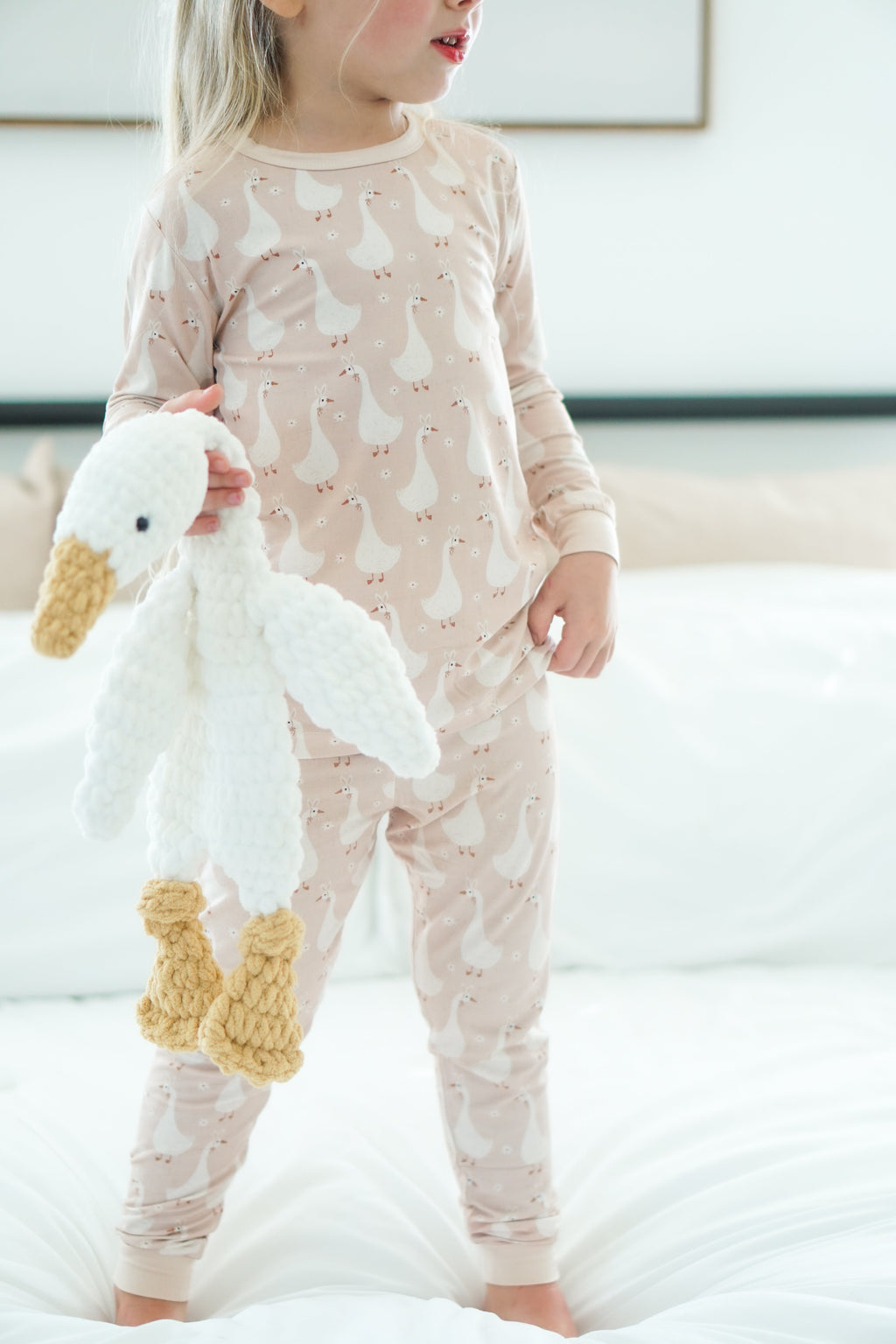 Silly Goose on the Loose 2pc Bamboo Pajamas in - photo