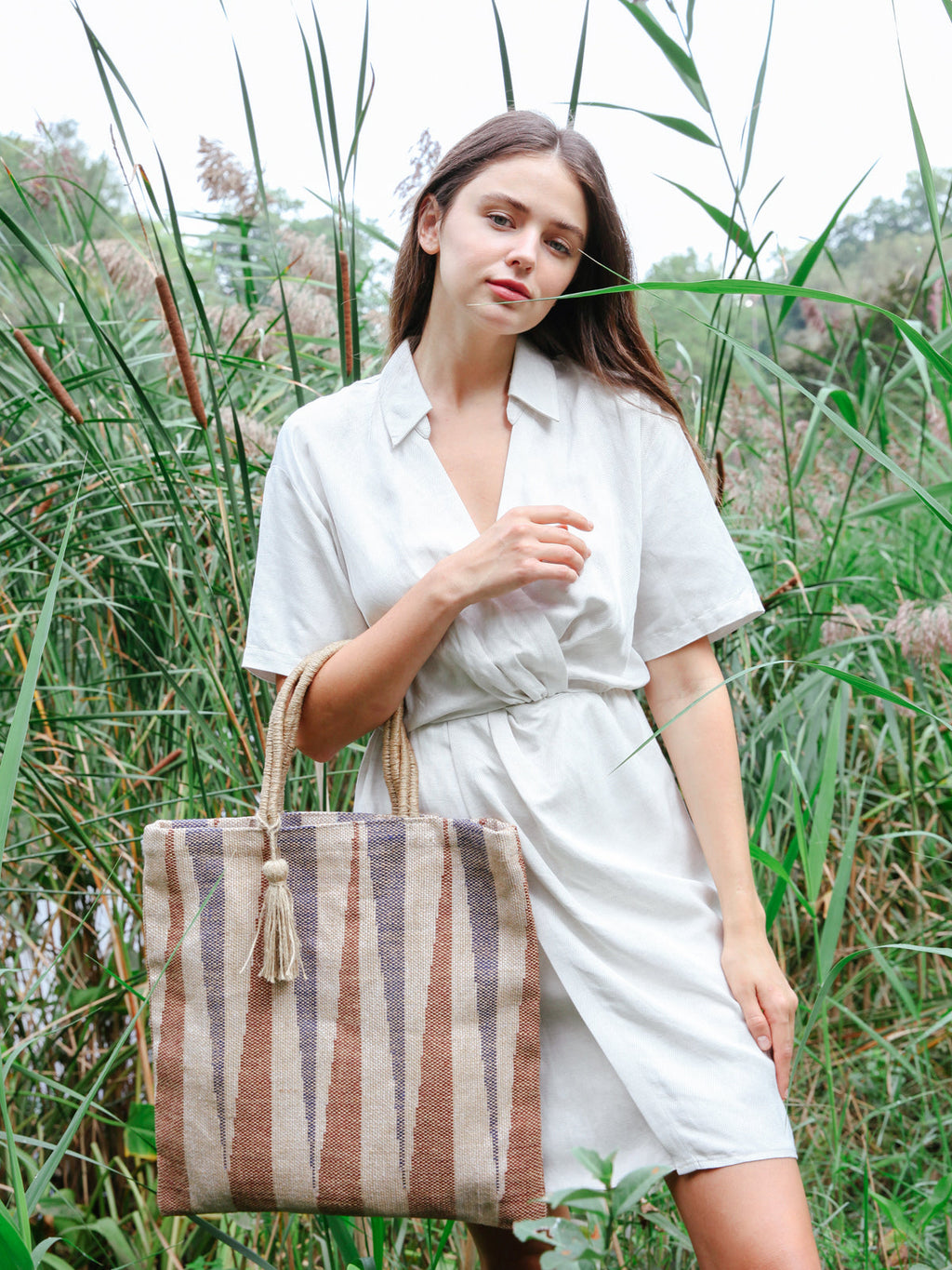 Maja Jute Tote Bag in - Handbag & Wallet Accessories photo