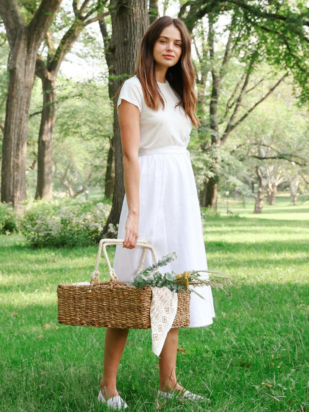 Savar Storage Basket With Handle - SwagglyLife Home & Fashion