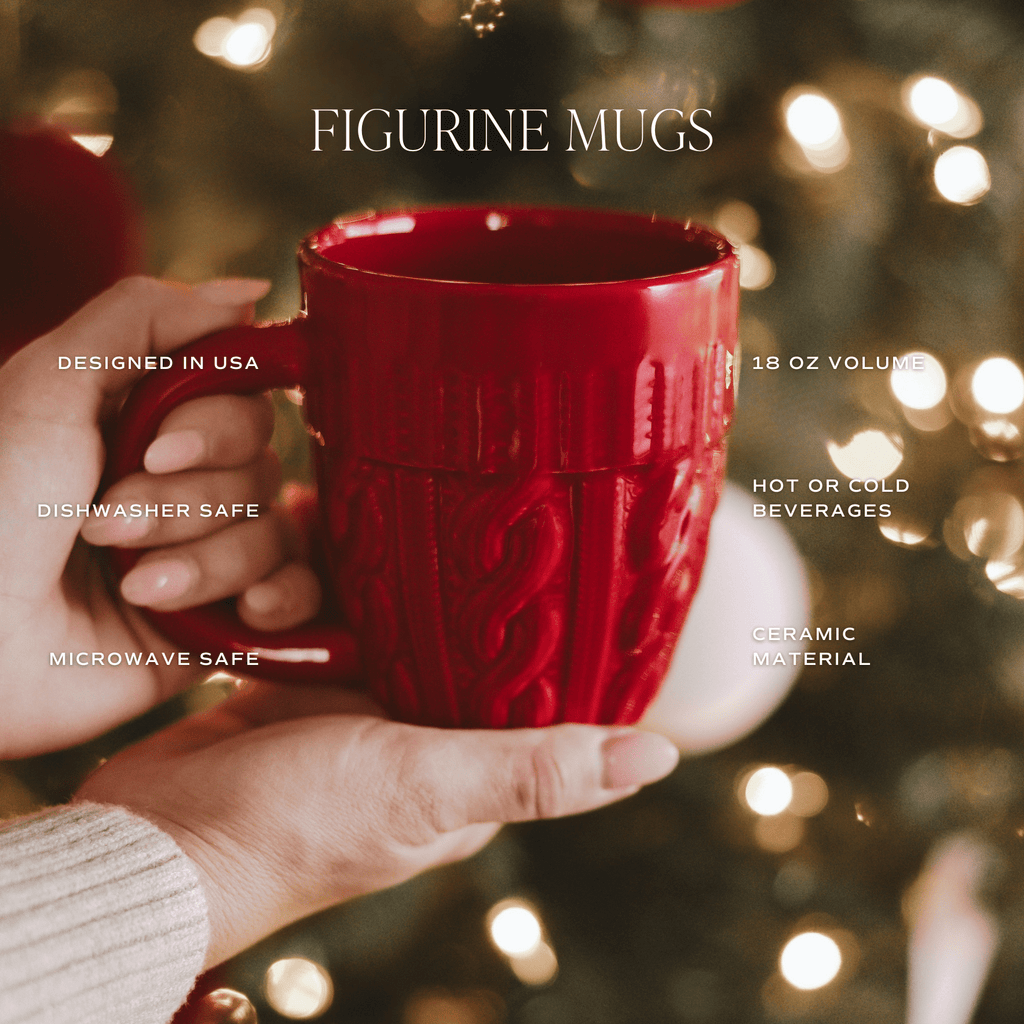 Cream Sweater 18oz. Figural Coffee Mug in - Coffee Mugs photo