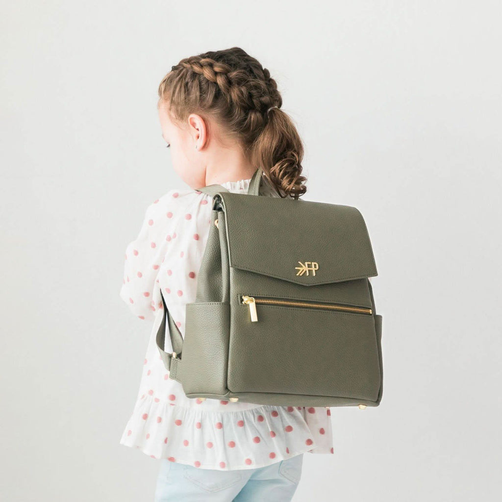 Freshly Picked Sage Mini Classic Bag II in - Mini Classic Diaper Bag II photo