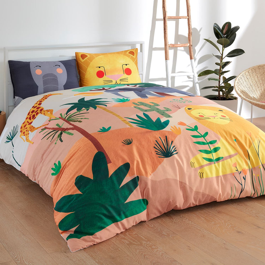 In The Savanna Duvet & Pillowcase in - Big Kid Bedding photo