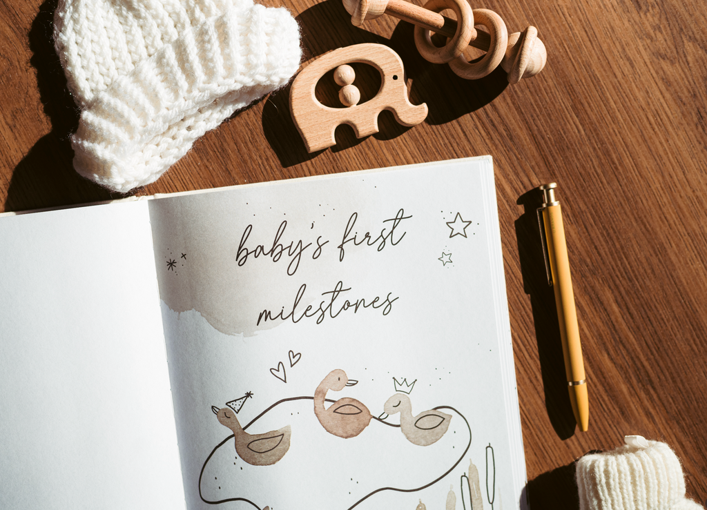 Duncan & Stone Paper Co. Baby's First Year Memory Book in - Baby Gift Sets photo