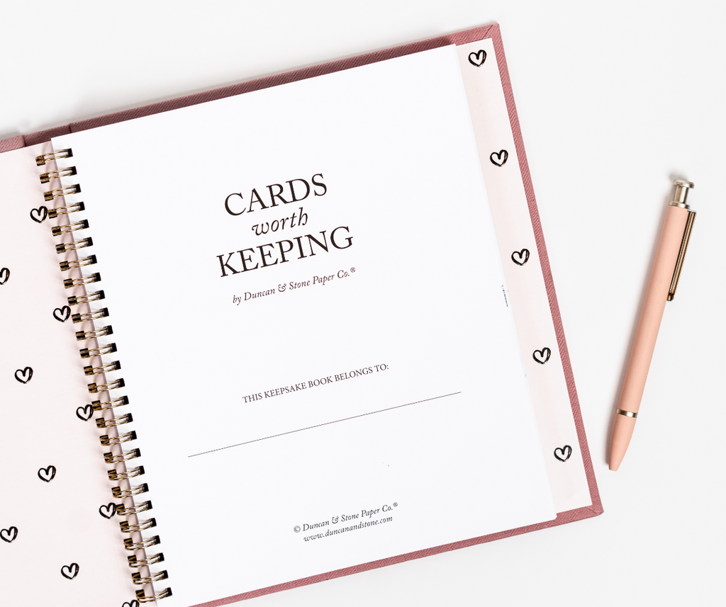 Duncan & Stone Paper Co. Cards Worth Keeping in - Journal photo