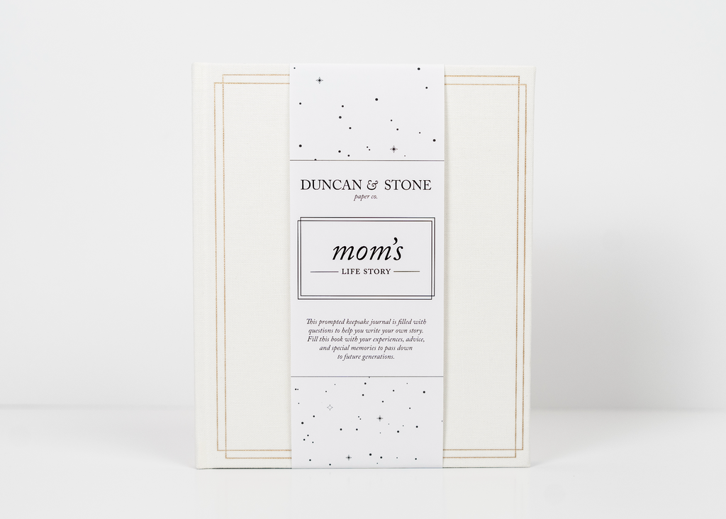 Duncan & Stone Paper Co. Life Story Journal: Mom in - Journal photo