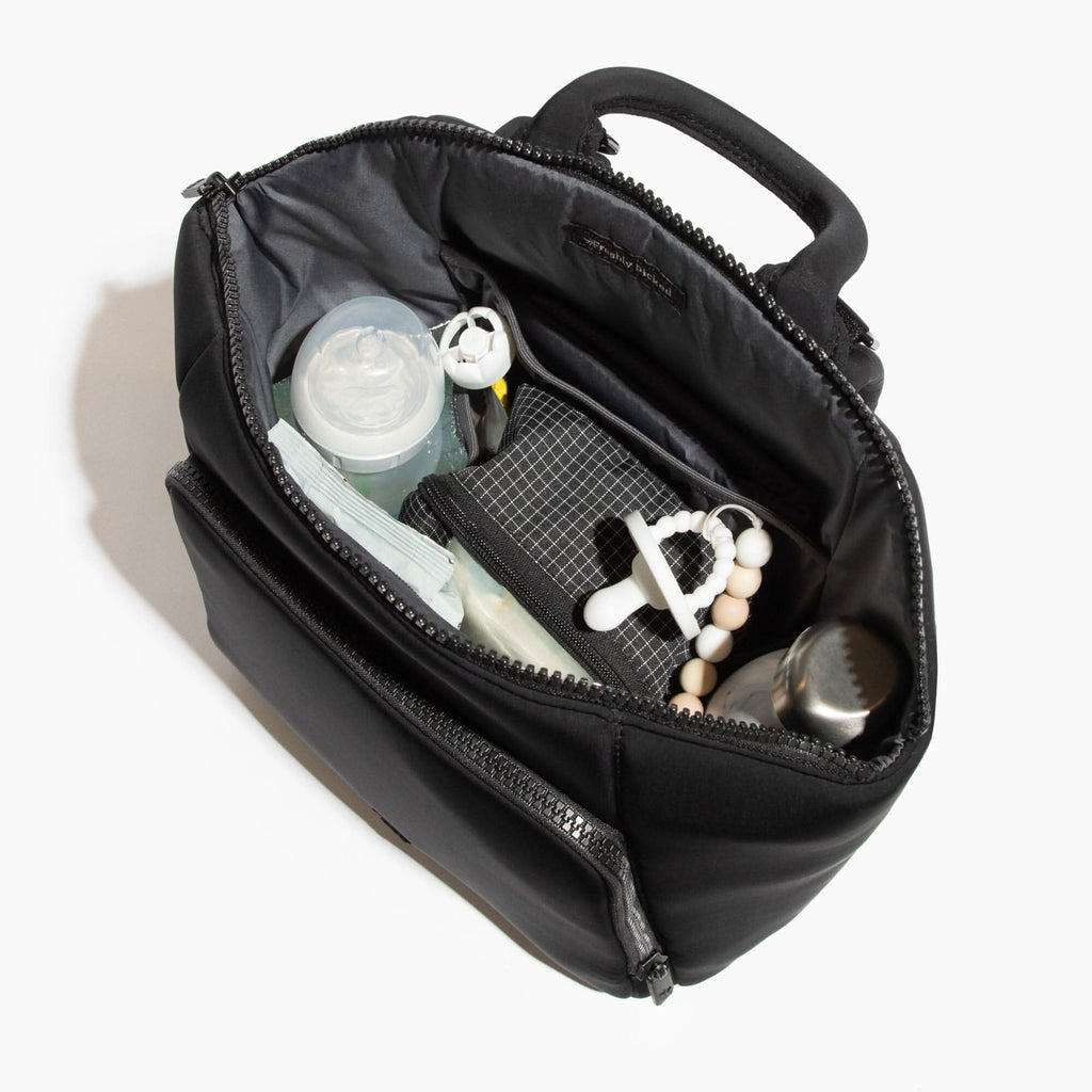 Freshly Picked Ebony Seoul Diaper Bag II in - Seoul Backpack photo