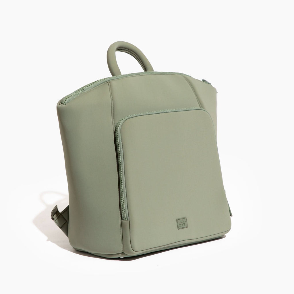 Freshly Picked Sage Seoul Diaper Bag II in - Seoul Backpack photo